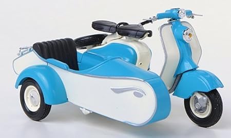 Amazon Co Jp ランブレッタld 125 ブルー ホワイト 1958 モデルカー Ready Made Solido 1 18 Solido おもちゃ
