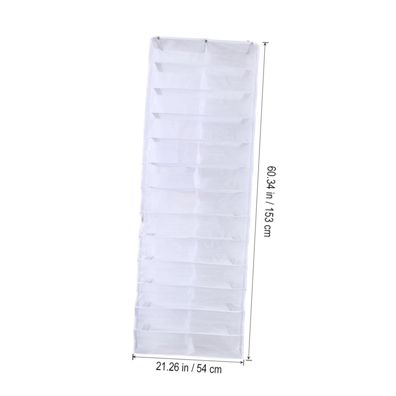 Alipis Organizador de Zapatos Bolsillos Grandes Guarda Zapatos para Colgar Puerta Estantes de Armario Ahorra Espacio de Almacenamiento Zapatero Colgante