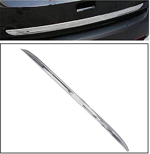 Dicky Trim/Diggi Patti/Diggi Garnish/Boot Garnish/Dicky Garnish/Car Diggi Chrome Garnish/Rear Trunk Dicky (Chrome) Compatible with T-oyota F-ortuner