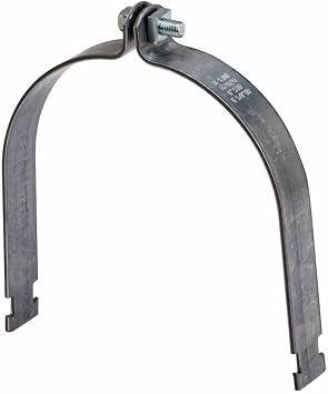 B-Line B2017-ZN Zinc Plated Pipe and Rigid Conduit Clamp 4 In,