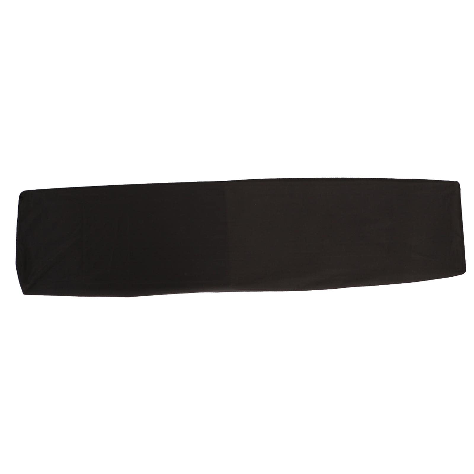 ATORSE™ Foldable DUSTPROOF Black Cover Protector for 88-Key Electronic Piano Organ-image-0