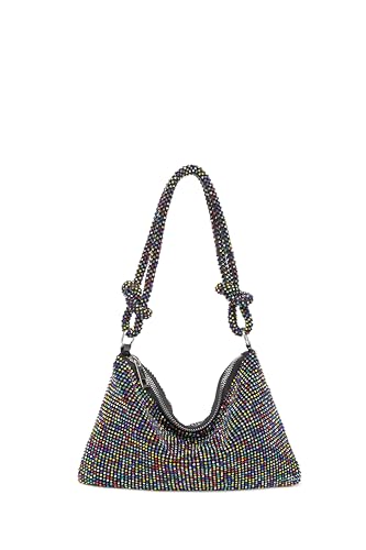 Image of YUWITA Sparkly Rhinestone Purse Evening Bag, Clutch Purses for Women Going Out Dressy Small Handbag