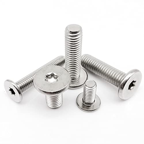 Cqinju-�A���~�t�F���_�[���b�V���[ M1.6-M8 L=3-50mm 304 A2 �X�e�����X�| �g���N�X 6���[�u �����^ �ᒴ���^ �t���b�g �E�F�[�n�w�b�h �X�N�����[ �{���g�A �ϖ��Ր�(3mm,10pcs M5)