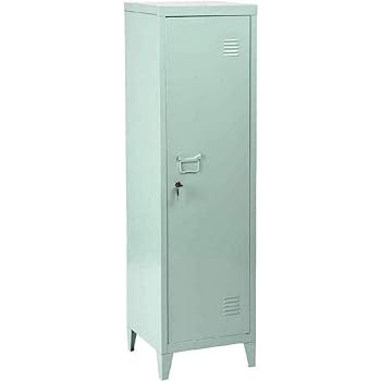 Meuble Cosy Cabinet Rangement Bureau Vert 38 X 38 X 137 Cm Amazon Fr Cuisine Maison