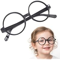 YAZWUR Ultra Ligeras Gafas Redondas Retro Accesorio de Disfraz