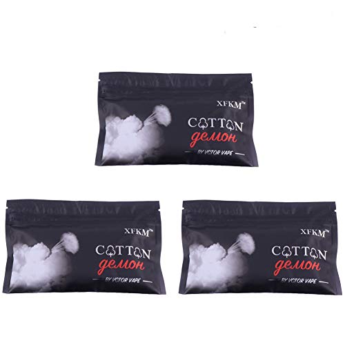 Yeleo Trosetry Vape Cotton Watte für Selbstwickelverdampfer Dampfer Watte E Zigarette Zubehör/Selbstwickler Watte (H02) Cover
