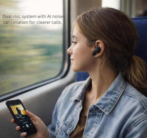 Image of Bluetooth Nord Buds 3R for OnePlus with 54H Total Playtime, 12.4mm Drivers, 3D Spatial Audio, Dual Device Pairing, AI 2-Mic Clear Calls, 47ms Low Latency (Black)