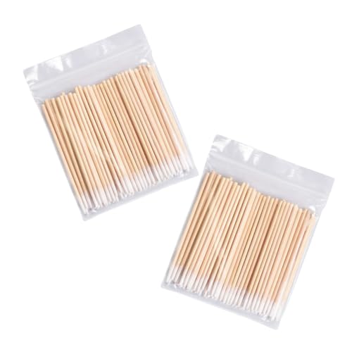 IWOWHERO 1000pcs Women's Clean Swabs Cotton Tip Applicators Makeup Pads Cotton Rounds Efficient Cleaning