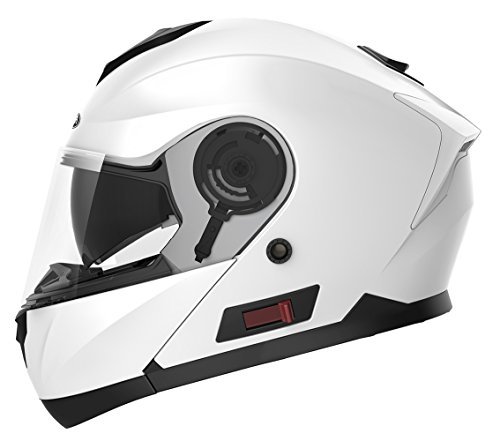 Motorcycle Modular Full Face Helmet DOT Approved - YEMA YM-926 Motorbike Moped Street