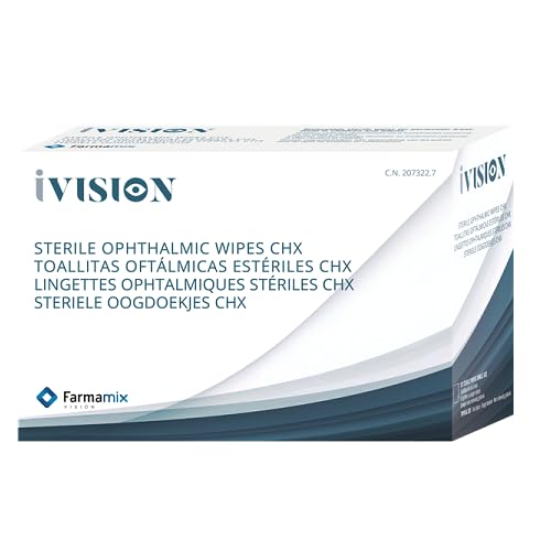 Ivision Toallitas Oftalmicas Esteriles Chx 20 Uds
