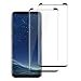 Produktbild [2 Stück] Panzerglas Schutzfolie kompatibel mit Samsung Galaxy S8, 3D Gebogen, 9H Härte, Anti-Bläschen, Anti-Kratzen, Anti-Fingerabdruck, Anti-Öl, HD Ultra-Klar, Panzerglasfolie für Galaxy S8