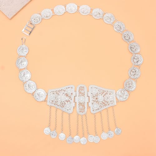 Cinturón con borlas de monedas joya para la cintura regalo de moda 5
