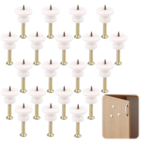 Clous pour Tableaux Muraux Crochets Invisibles 20 Pièces, Sans Perçage pour Accrocher Photos Accroche Tableau Miroirs et Décorations Fixation Murale Solide