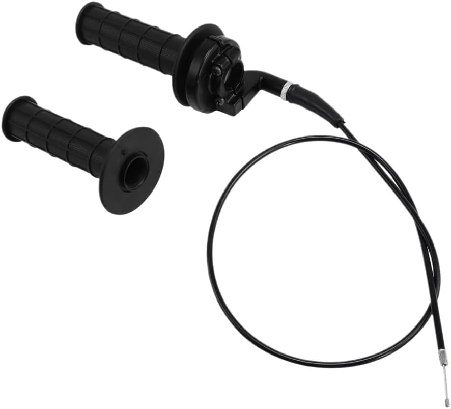 Motorcycle Throttle Grip Casing Set Compatible with TTR90 TTR125 2000-2003 TTR125LE 2003-2009