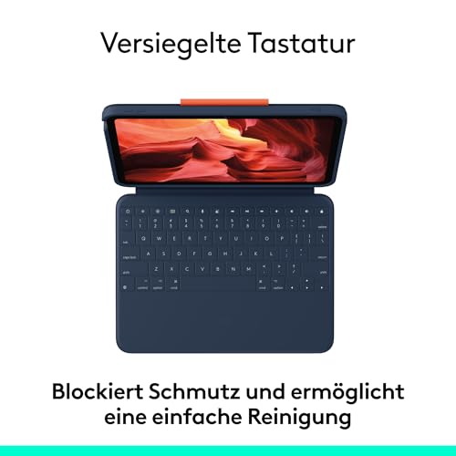 Logitech Rugged Combo 4 Clavier et étui Apple Smart connector classique pour Apple 10.9 inch iPad 10ème génération - vue 3