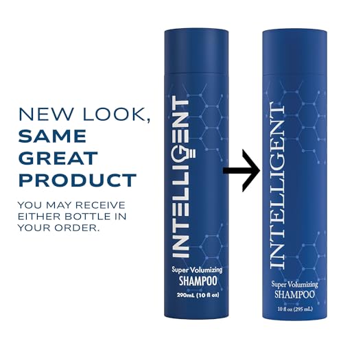 Intelligent Super Volumizing Hair Loss Shampoo - Strengthens Weakened Hair and Maximizes Volume | 10 fl oz (290 ml)