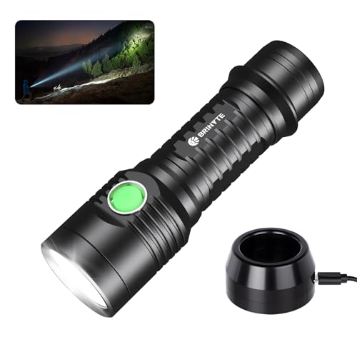Lampe torche WT01 Brinyte 2700 lumens rechargeable avec sa station de charge pour la maison