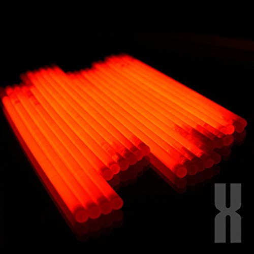 Knixs, 100 bastoncini fluo.100 connettori 3D 1,6