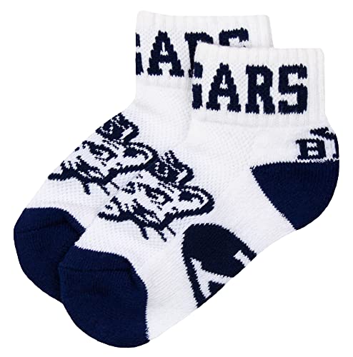 Donegal Bay NCAA BYU Cougars Youth QTR Socks, Blue, 3-5 Years