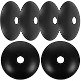 coupelle lustre opaline Plaque de fixation pour plafonnier - en métal avec revêtement antirouille pour la corrosion et les intempéries