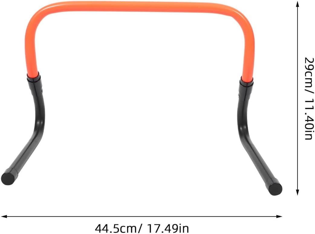 Adjustable 2-Level PVC Plastic Training Football Agility Hurdle Foldable Sports Speed Hurdles for Youth Running Drills and Athletic Training Equipment