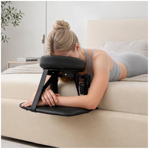 ShtNeeg Massage Headrest for Bed Adjustable Massage Table Face Cradle at Home Face Down Pillow After Eye Surgery Massage Table Head Rest Kit for Sleeping Mattress