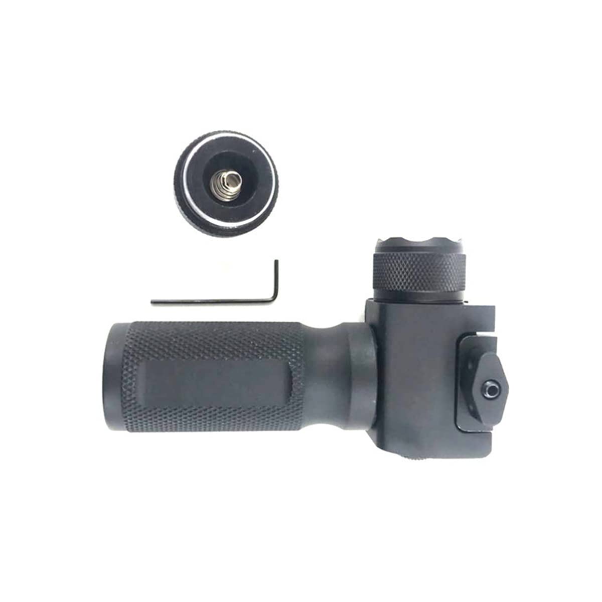 Latarka Taktyczna LED 600 Lumen z Celownikiem Zielony/Czerwony Punkt do Szyny Picatinny 20mm