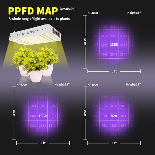 KingLED KP4000 LED Grow Light