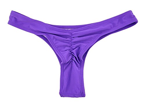 DATO Donna da Mare e Piscina Perizoma Tanga e Culotte Perizoma Slip Bikini Bottom Piega