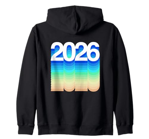 Edición Limitada 2026, Retro 2026, Vintage 2026 Sudadera con Capucha