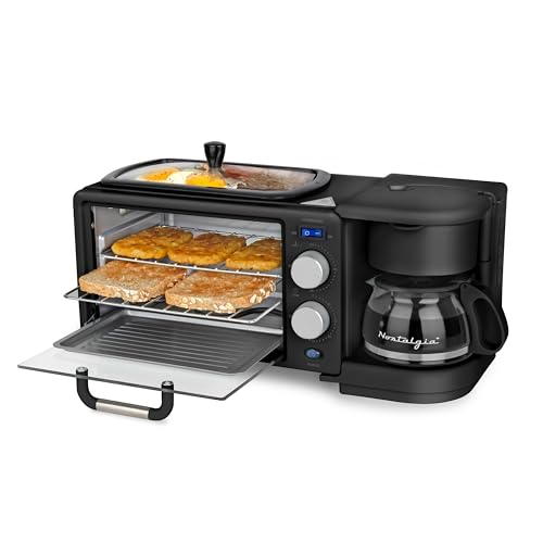 Nostalgia 3-in-1 Retro Breakfast Station
