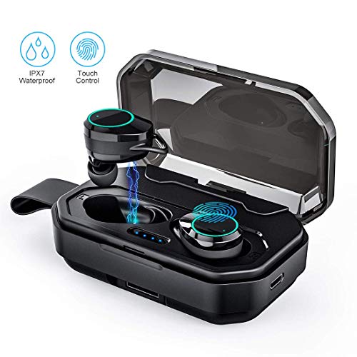 Wireless Earbuds, Bluetooth Headphones Touch Control 5.0 Stereo Hi-Fi Sound IPX7 Waterproof True Wireless Headsets with 3001mAh Charging Case, Noise Cancelling Wireless Headphones Wireless Earbuds, Bluetooth Headphones Touch Control 5.0 Stereo Hi-Fi Sound IPX7 Waterproof True Wireless Headsets with 3001mAh Charging Case, Noise Cancelling Wireless Headphones