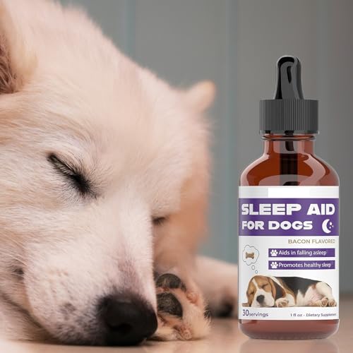 Yaztauho Schlafhilfe Für Hunde Mit Beruhigender Wirkung,Beruhigungstropfen Für Welpen Bei Stress | Natürliche Einschlafhilfe Für Hunde Bei Stress, Trennung, Training & Reisen