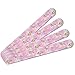 If Pigs Could Fly Pink Clouds Wings Double-Sided Nail File Emery Board Set 4 Pack