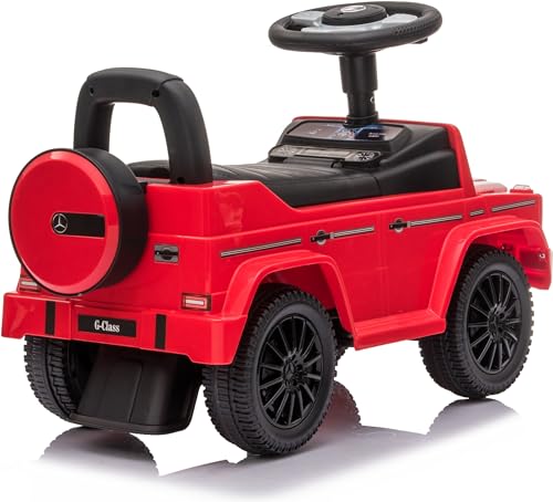 Image of Best Ride On Cars Mercedes G-Wagon Push Car, Red