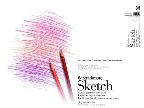 Strathmore STR-025-521 - Blocco per schizzi, 100