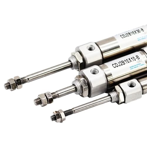 Cilindro neumático CDJ2B16-60-B de acero inoxidable doble acción