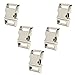 1-Inch Silver Color Heavy Duty Metal Side Release Buckles (Pack of 5Pcs) by DGQ