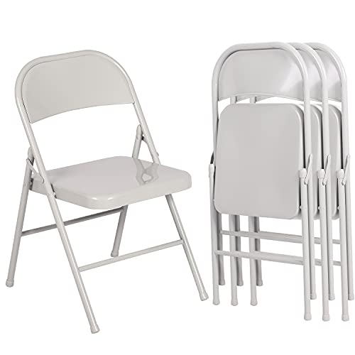 VECELO Double Hinged Folding Chairs