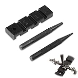 Motosega, motosega tascabile Catena Punch Breaker Joiner con motosega Set di strumenti di riparazione della catena Kit di riparazione professionale per maglie