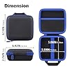 co2CREA Hard Storage Carry Travel Case for Zoom PodTrak P4next Podcast Recorder(Case Only,Without Recorder) #5