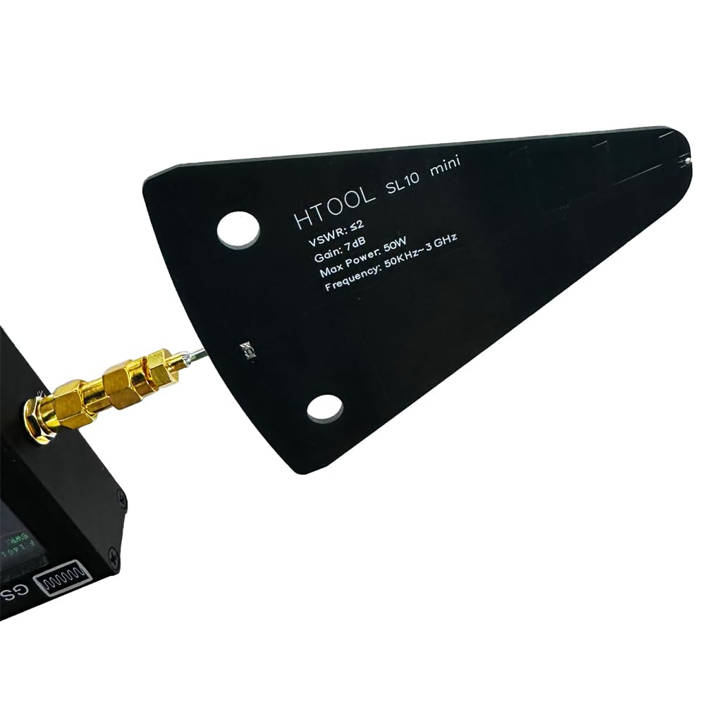 Antenna a banda larga direzionale 50KHz-3000MHz ad alto guadagno Log-Periodic Antenna per test a microonde RF, UWB, EMC, trasmissione radiofonica di monitoraggio/ricezione bidirezionale
