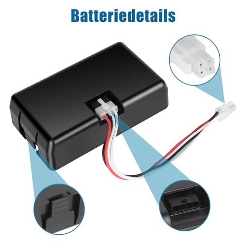 REACELL 18V 4000mAh Akku Kompatibel für Husqvarna Automower 115H/305/310/315/315X (2020), Ersatzakku für Gardena Sileno City/Life, für Gardena sileno minimo 250 Mähroboter – Bild 4