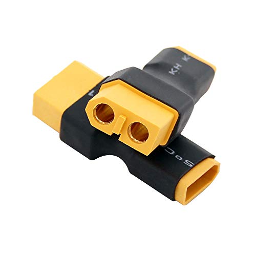 4 adaptadores macho XT30 a hembra XT60 pack 4 miniatura 5
