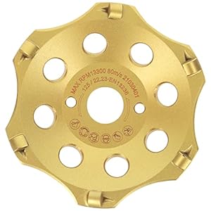 PRODIAMANT 125mm PKD Diamantschleiftopf Betonschleifer