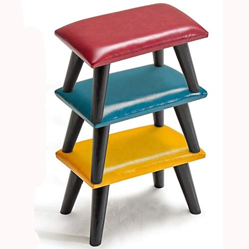 Taburete para niños de madera en el salón y recibidor 7