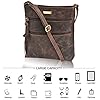 Brown Cross Body Bags For Woman | Long Strap | Stylish Cross Over Purse | Sling Bags For Her | Trendy | Gift For Her