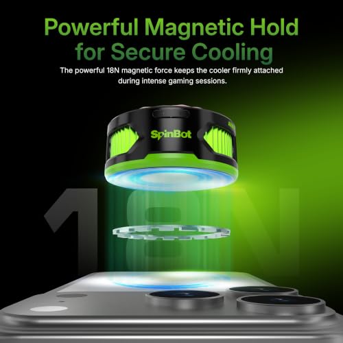 Image of SpinBot IceDot Mag V2 Charge Magnetic Mobile Phone Cooler