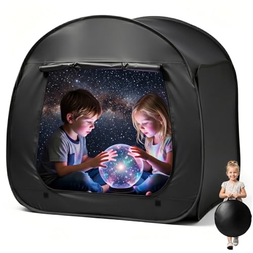 Sensory Tent for Kids, 35.4×35.4×35.4 Inch Portable Pop-Up...