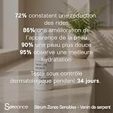 SKINEANCE Venoia - Sensitive Areas Serum - Oczy, Usta, Czoło - Syn-Ake - Jad węża - Przeciwstarzeniowe i nawilżające - Redukuje zmarszczki mimiczne, drobne linie, obrzęki i cienie pod oczami - 15 ml